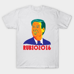 Marco Rubio President 2016 Republican Retro T-Shirt